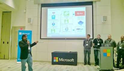 Winner of the Data Modeling Competition at the Microsoft Big Data Hackathon