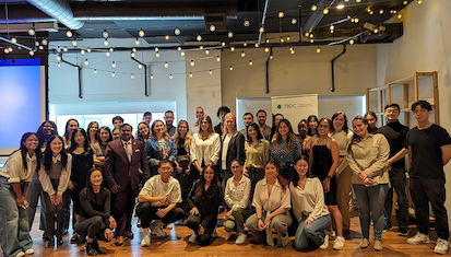 Jury at the Woman Founder Pitch Battle at The 6ix