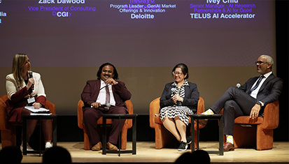 “Will AI Trigger an Apocalypse?” at the Immigrants in Tech Summit, hosted by Scale Without Borders at the Royal Ontario Museum(ROM) October 2025