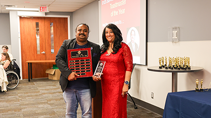 District 123 Toastmaster of the Year October 2025