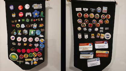 Zack Dawood Conference Pin Collections