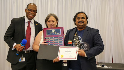 Receiving Club President of the Year Award